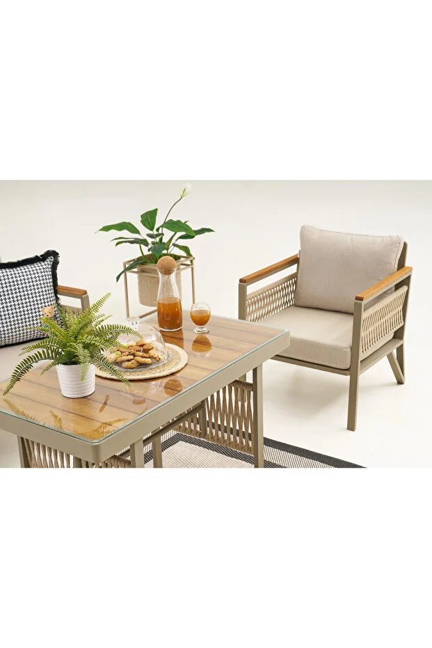 FLORES BAHÇE BALKON TAKIMI 2+1+1+MASA